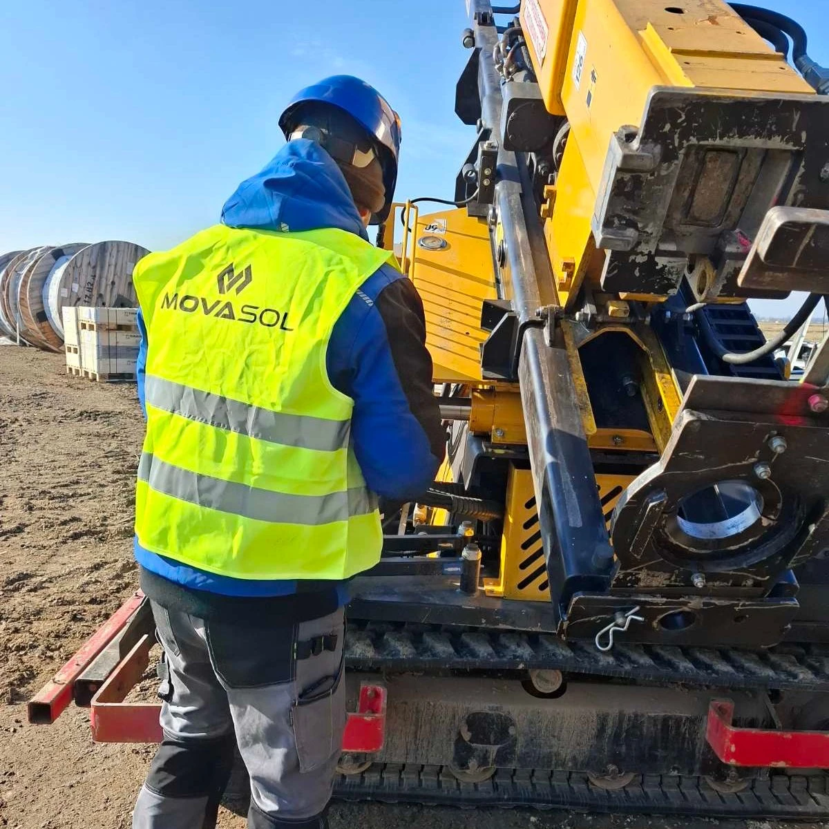 Orteco HD1000 cölöpverő